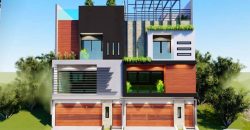 Villa avec piscine sur le toit