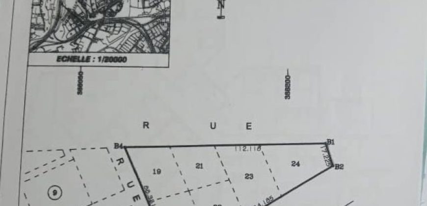 7058 M² de terrain à cocody